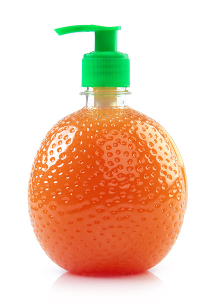 Bottle with liquid soap - Φωτογραφία, εικόνα