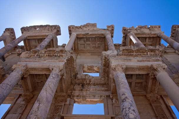 stará knihovna v Efezu - Fotografie, Obrázek