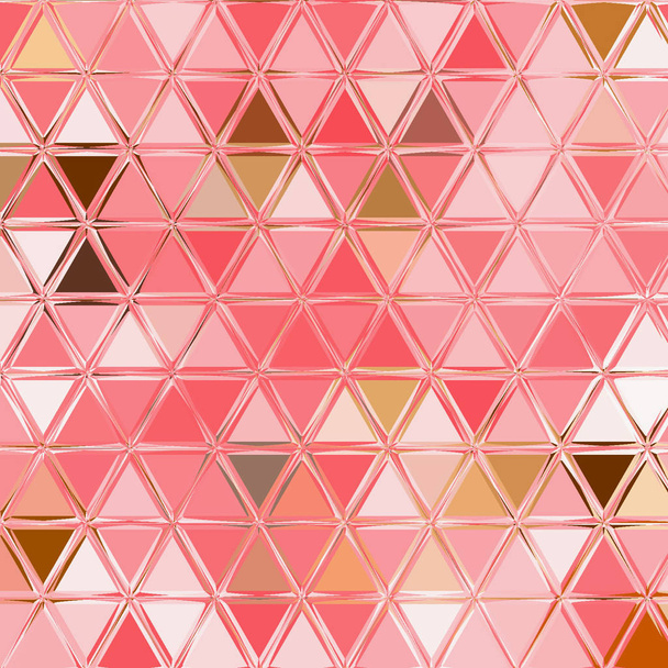 Modello astratto di triangolo poligonale rosa
 - Foto, immagini