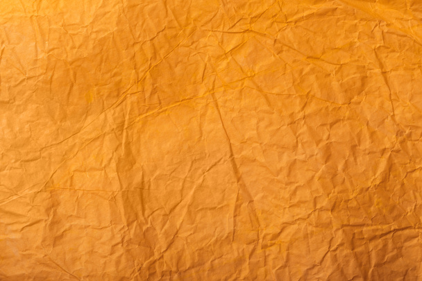 oranžové zmačkaný prázdná stránka s kopií prostor - Fotografie, Obrázek