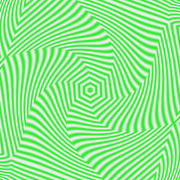 Αφηρημένη γεωμετρικό σχέδιο σε χρώμα λευκό και παστέλ πράσινο-μέντα, επίδραση ζωντανή και μονάδα δίσκου ψευδο - Φωτογραφία, εικόνα