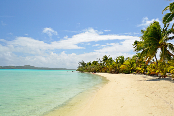 Идиллический пляж для отдыха
 - Фото, изображение