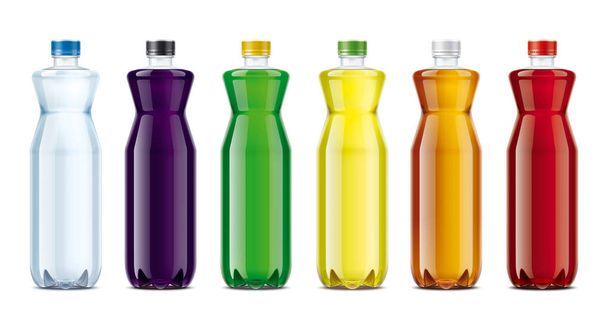 Bottles for Water, Juice,Lemonade and other drinks - Photo, Image