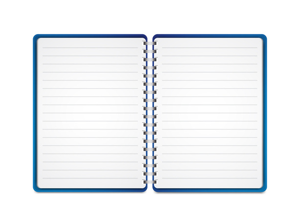 Open notebook - Vector, imagen