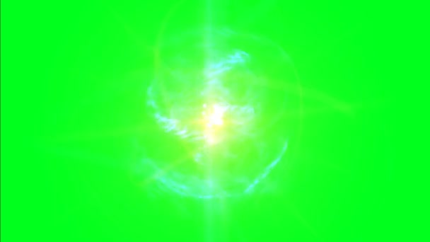 Атомные лучи на зеленом экране
 - Кадры, видео