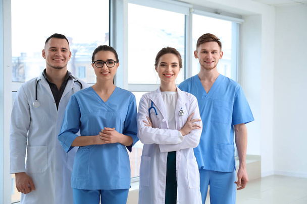 Team of doctors in clinic - Photo, Image