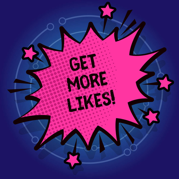 Scrivere una nota che mostra Get More Likes. Business photo showcase Raccomandazioni per avere follower aggiuntivi social network
. - Foto, immagini