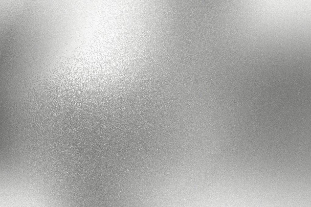 Abstracte achtergrond, bezinning ruwe chroom metalen textuur - Foto, afbeelding