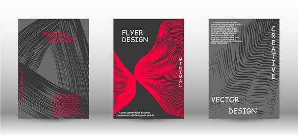 A set of modern covers. - Vector, Image
