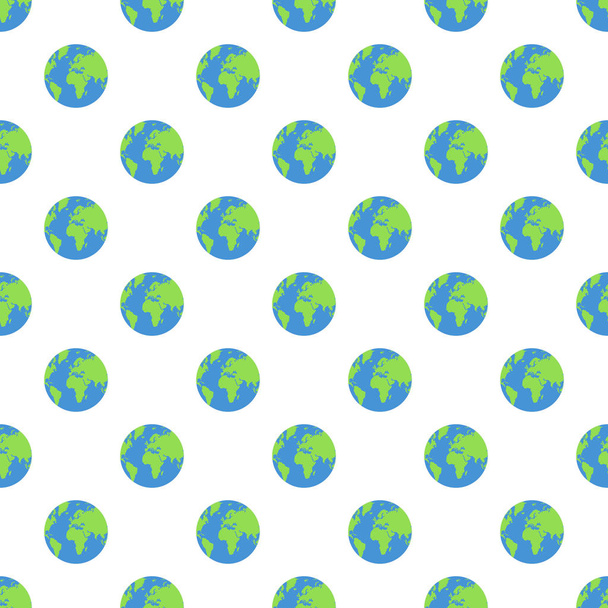 Seamless pattern. Earth background. Vector illustration.  - Vetor, Imagem