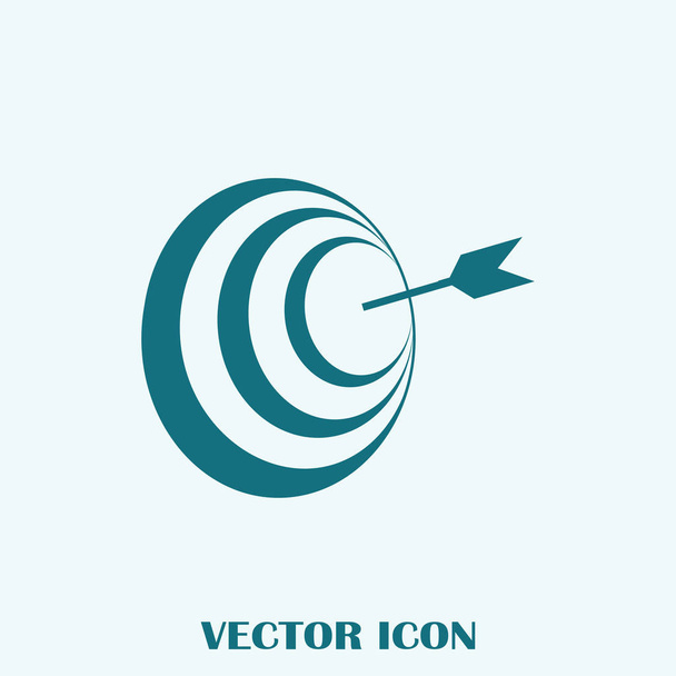 Vektor cél web nyíl ikon - Vektor, kép