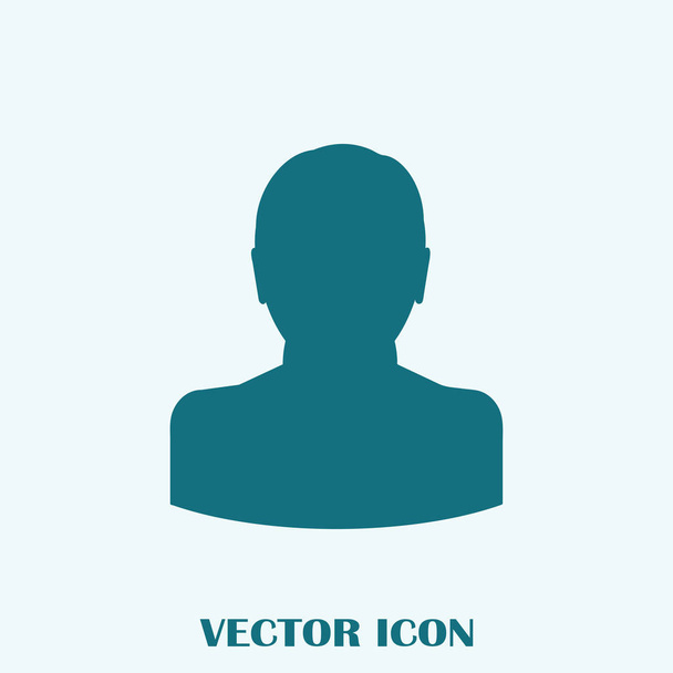 Hombre vector icono web
 - Vector, imagen
