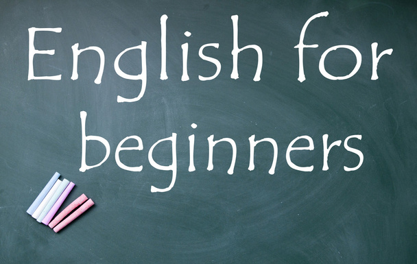english for beginners title - Photo, Image