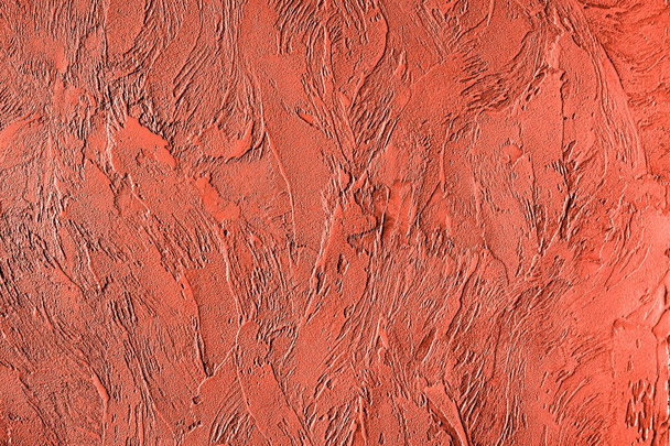 Tendance vivant corail couleur fond texturé pour concept ou produit
 - Photo, image