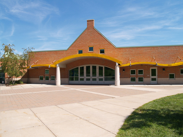 belépés-hoz egy modern iskola - Fotó, kép