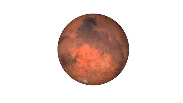 İzole Mars gezegeni - Fotoğraf, Görsel
