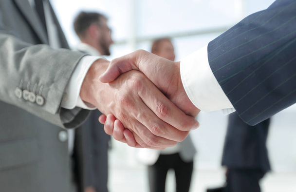 closeup.reliable handshake of business partners - Φωτογραφία, εικόνα