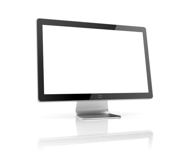 Computer Monitor with reflection - Zdjęcie, obraz