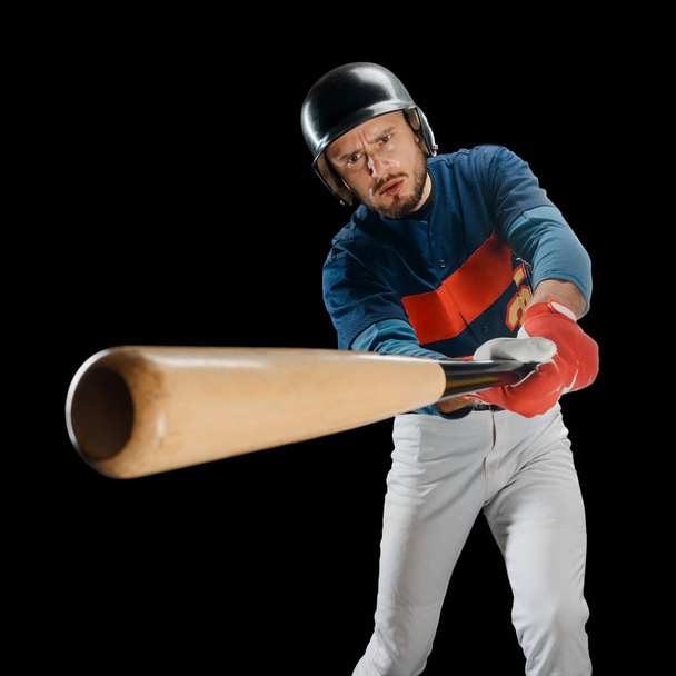 Player making a swing - Foto, afbeelding