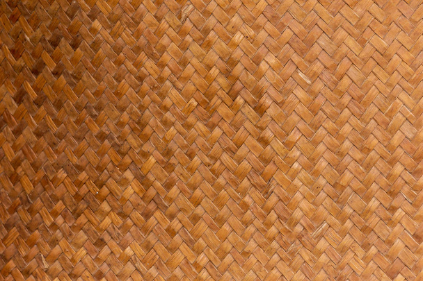 patroon oude mandenmakerij matten weven achtergrond. - Foto, afbeelding