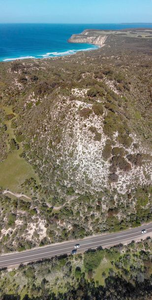 Isla Canguro vista aérea de hermosa campaña, zona de Prospect Hill
 - Foto, imagen