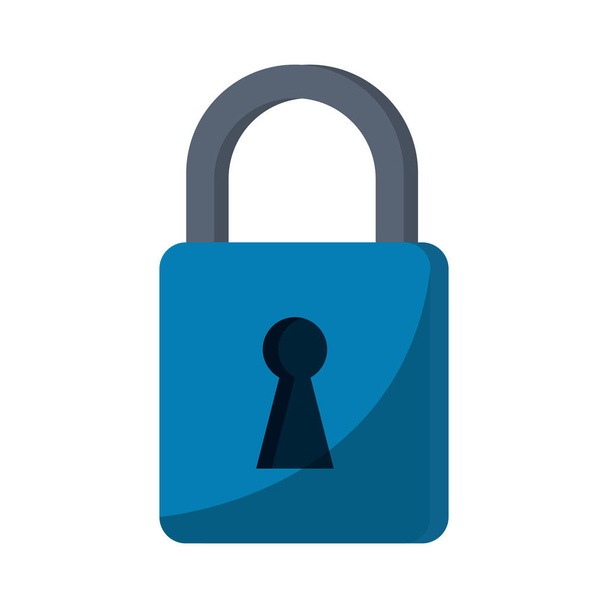 padlock security system symbol - Vector, Image
