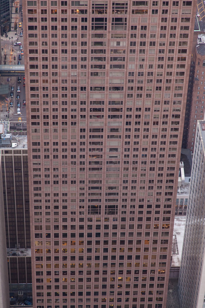 Chicago panoramę miasta z wieży hancock - Zdjęcie, obraz