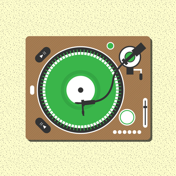 Record Player vector illustration - Vector, Image