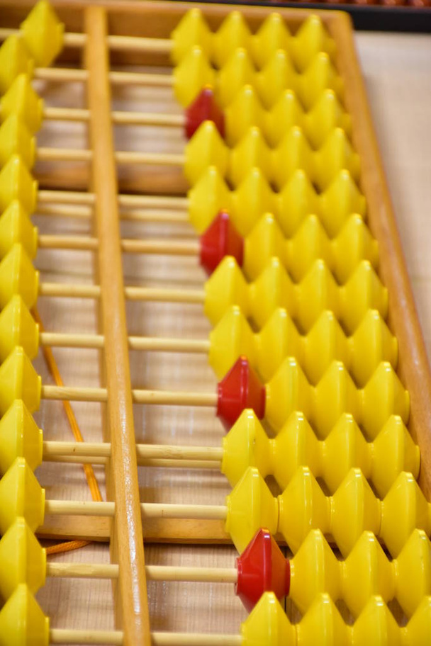 abacus on the background close up  - Photo, Image