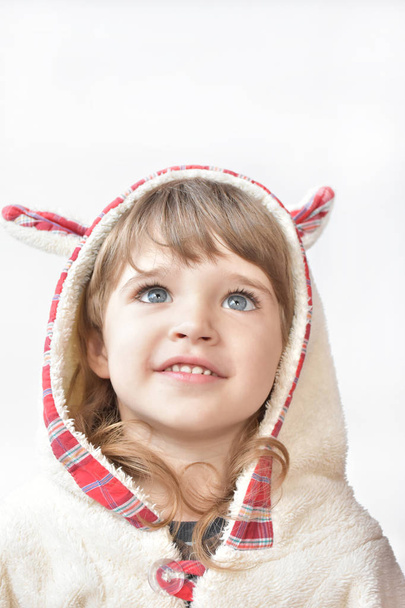 portrait of a child close up  - Фото, изображение