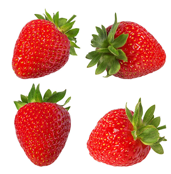 Strawberry isolated on white background - Φωτογραφία, εικόνα