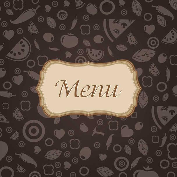 Restaurant Menu Design - Διάνυσμα, εικόνα