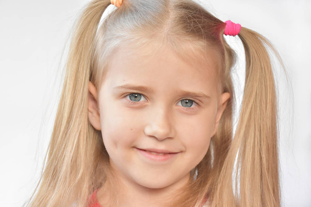 portrait of a child close up  - Φωτογραφία, εικόνα
