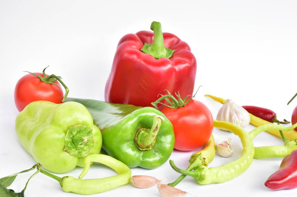 Verschillende groenten close-up  - Foto, afbeelding