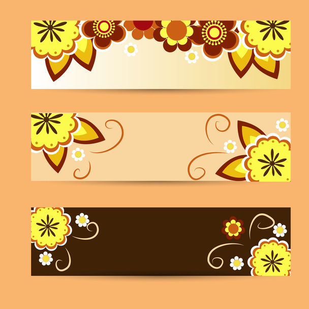 Vector floral background design - ベクター画像