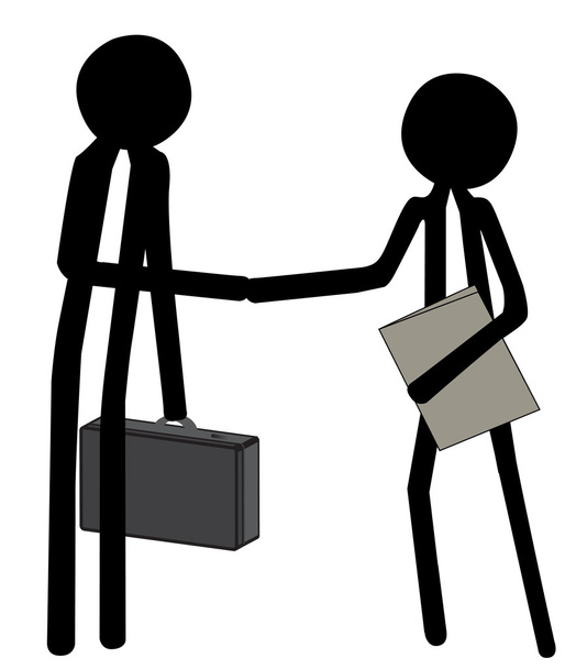 making a deal - Vector, Image
