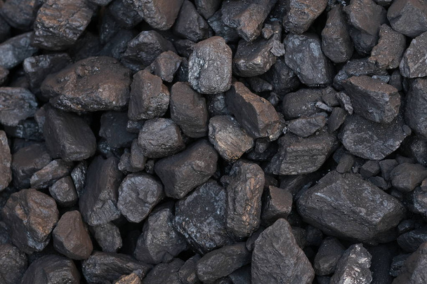 Крупный план черного угля
. - Фото, изображение