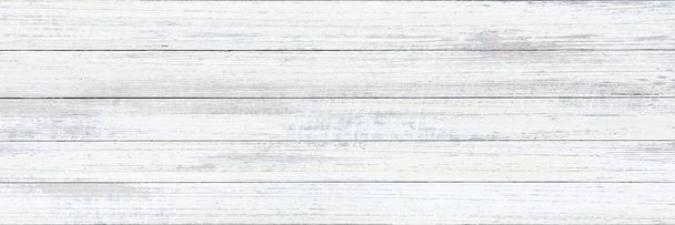 washed wood texture, white wooden abstract background - Photo, Image