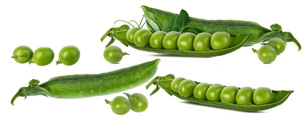 peas isolated on white background - Photo, Image