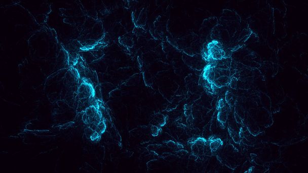 Representación 3D fondo de luz fractal abstracta - Foto, imagen