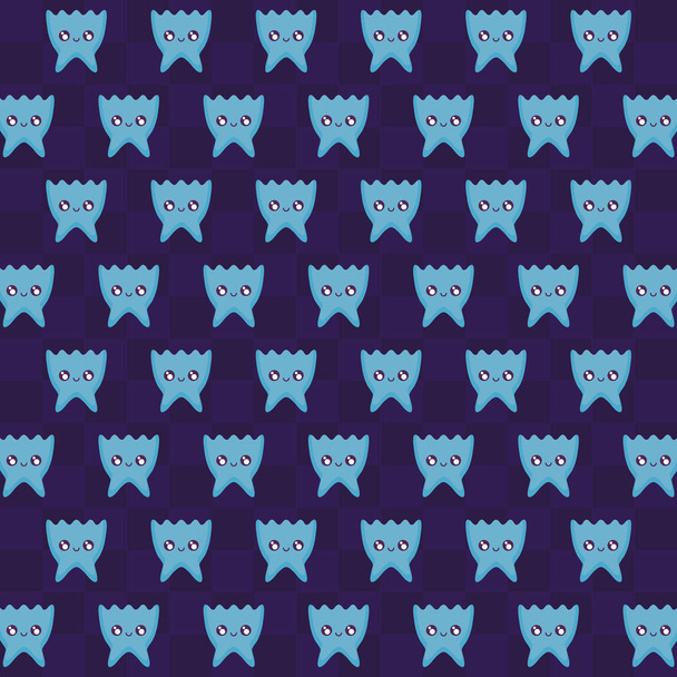 classic video game aliens pattern - Vector, Image