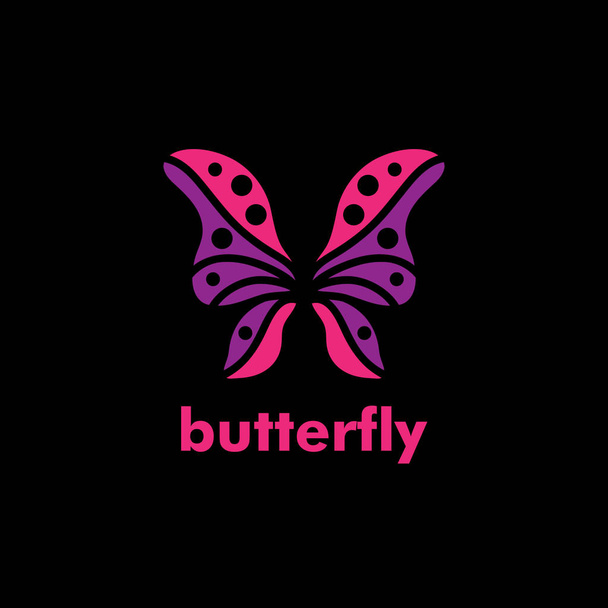 ilustração do vetor da borboleta para o logotipo da empresa
 - Vetor, Imagem