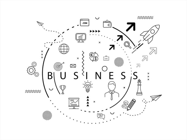 business icon concept.vector illustration. Folge 10 - Vektor, Bild