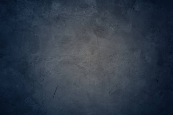 dunkelblaue Zementwand Hintergrund - Foto, Bild