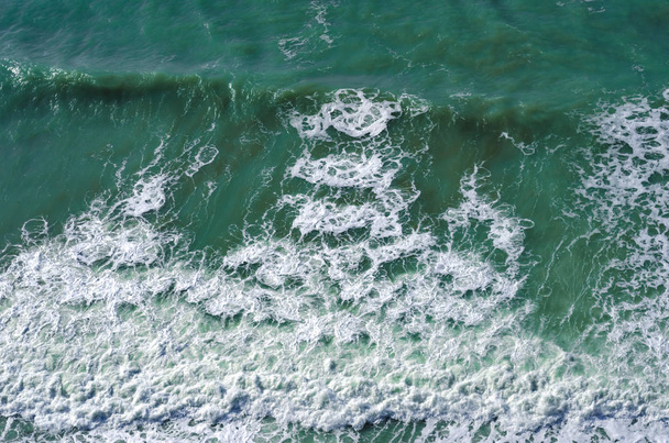 Splashing wave on the Black sea in the day. - Fotografie, Obrázek