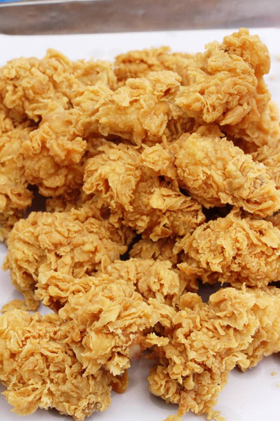 Fried chicken je vynikající v pouliční stánky s jídlem - Fotografie, Obrázek