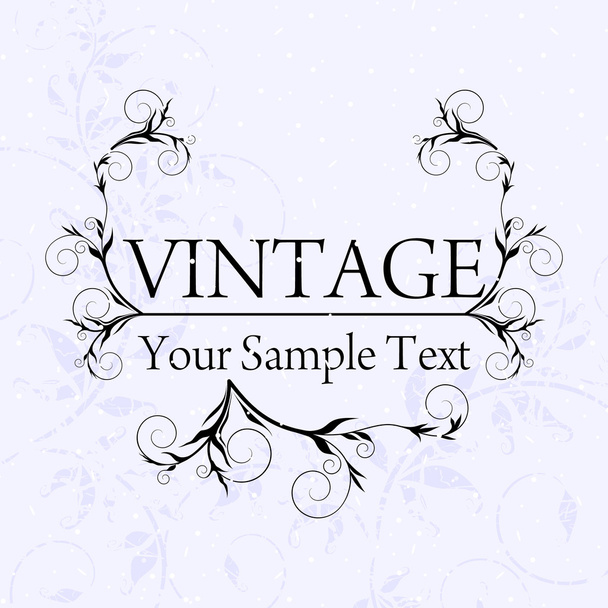 Vintage background - Vector, imagen