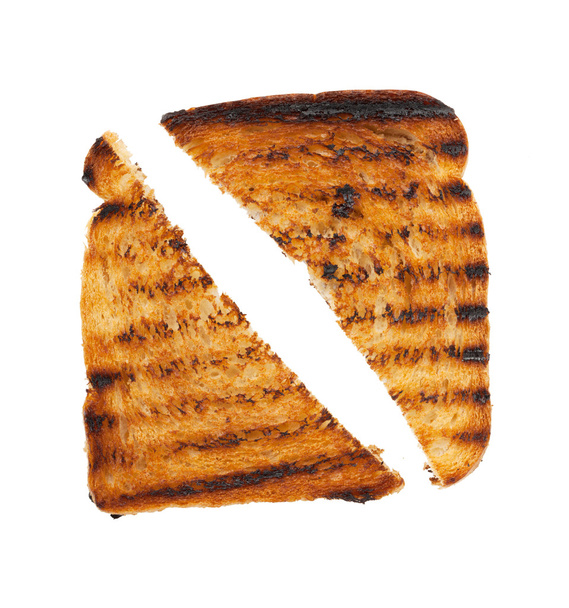 wit brood toast - Foto, afbeelding