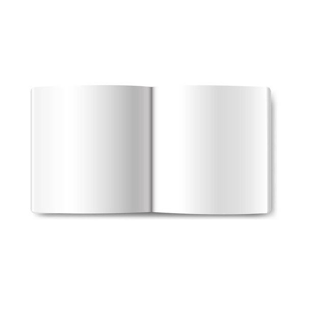 Libro aperto isolato con maglia gradiente, illustrazione vettoriale - Vettoriali, immagini