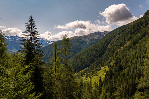 Typical mountain landscape on the Italian dolomites - Photo, Image